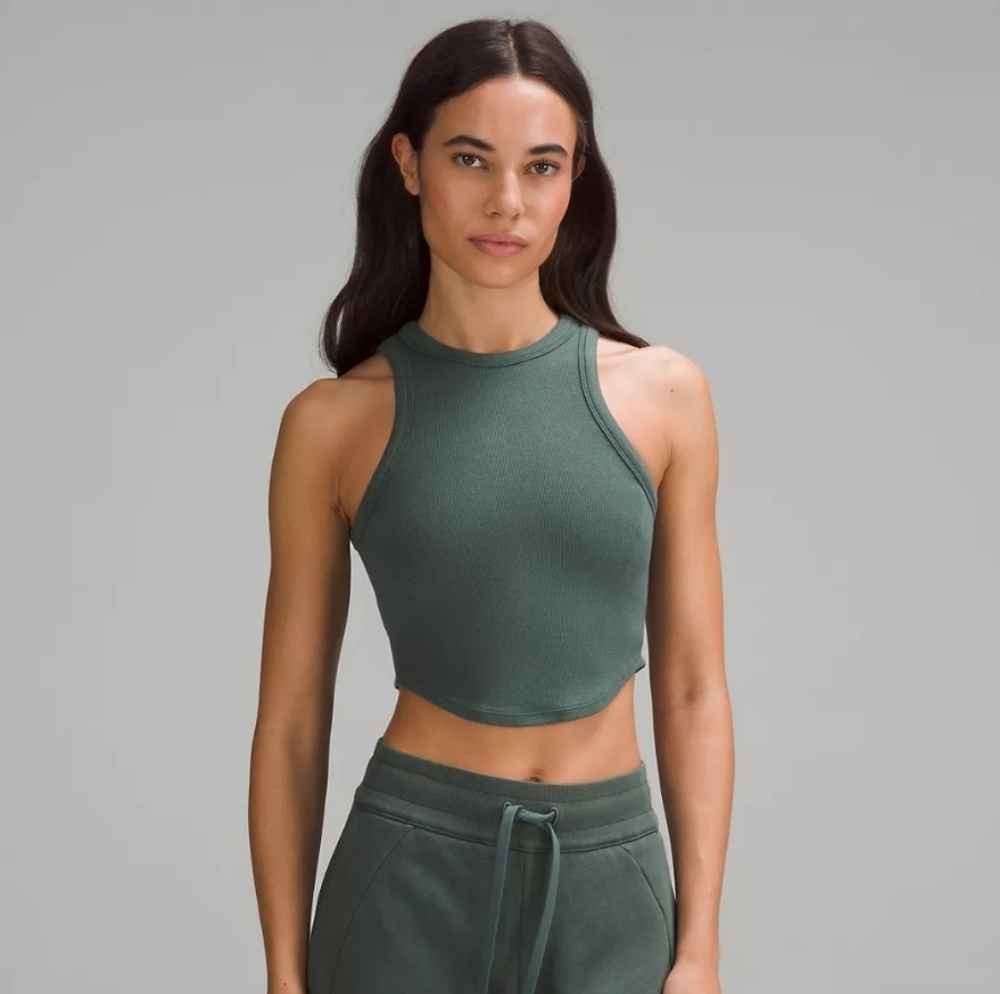 Lululemon Hold Tight Cropped Tank Top